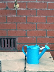 Watering can with context